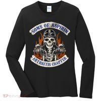 Sons Of Aspirin Arthritis Chapter Funny Biker Women's Long Sleeve Shirt thumb 0