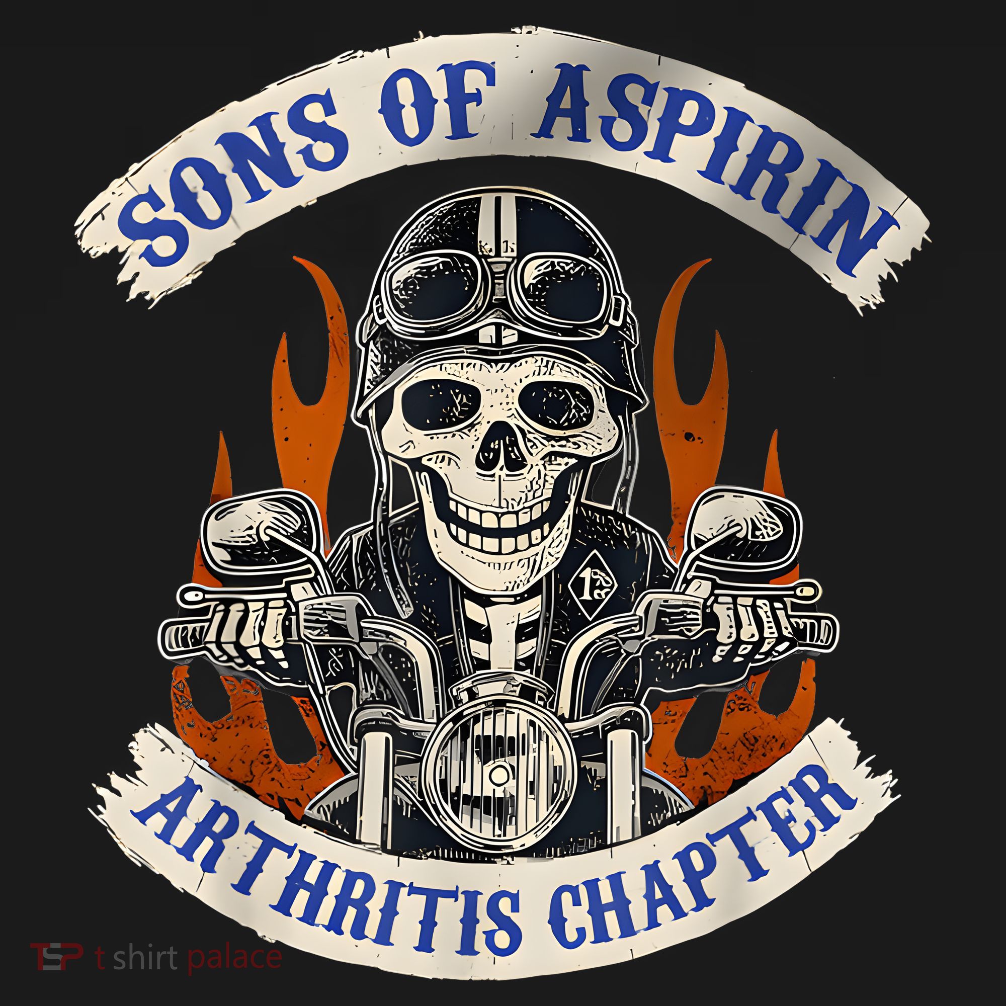 Sons Of Aspirin Arthritis Chapter Funny Biker Women's Long Sleeve Shirt