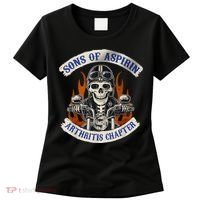 Sons Of Aspirin Arthritis Chapter Funny Biker Women's T-Shirt thumb 0