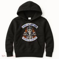 Sons Of Aspirin Arthritis Chapter Funny Biker Kids Hoodie thumb 0