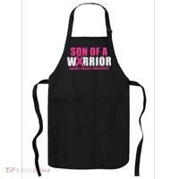 Son Of A Warrior Breast Cancer Awareness Apron thumb 0
