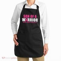 Son Of A Warrior Breast Cancer Awareness Apron thumb 2