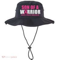 Son Of A Warrior Breast Cancer Awareness Bucket Hat thumb 0