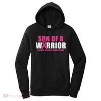 Son Of A Warrior Breast Cancer Awareness Women's Hoodie thumb 0