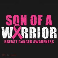 Son Of A Warrior Breast Cancer Awareness Women's Hoodie thumb 2