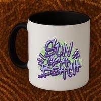 Sun Of A Beach Graffiti Summer Coffee Mug thumb 2