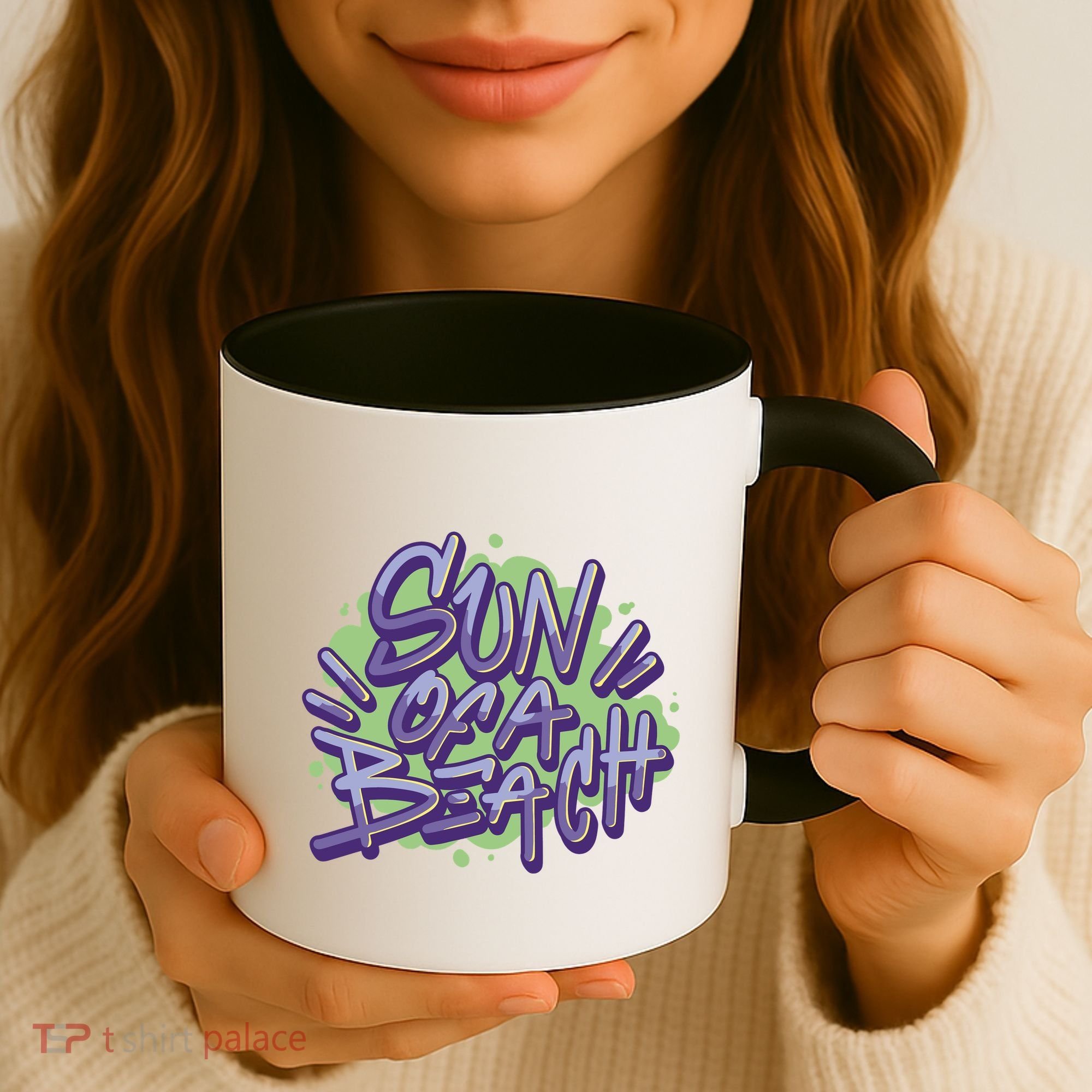 Sun Of A Beach Graffiti Summer Coffee Mug