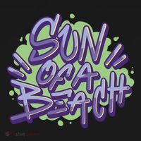 Sun Of A Beach Graffiti Summer Pajama Set thumb 2