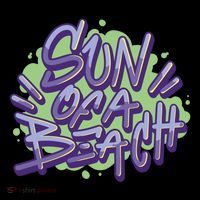 Sun Of A Beach Graffiti Summer Women's Hoodie thumb 2