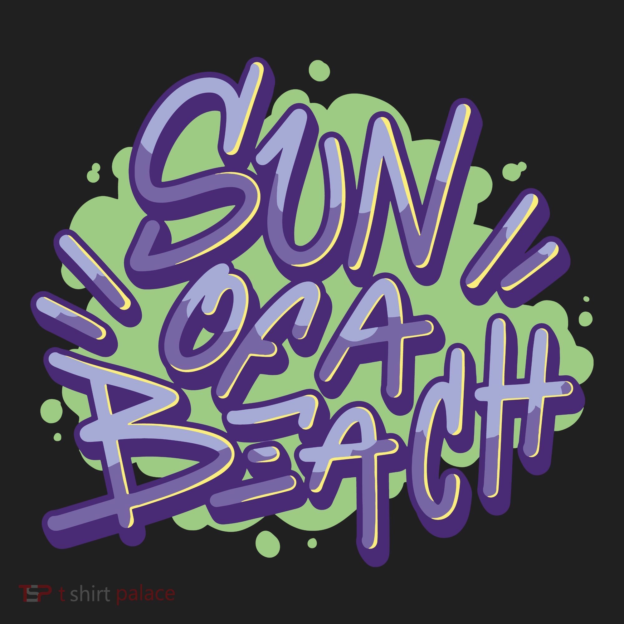 Sun Of A Beach Graffiti Summer Hat