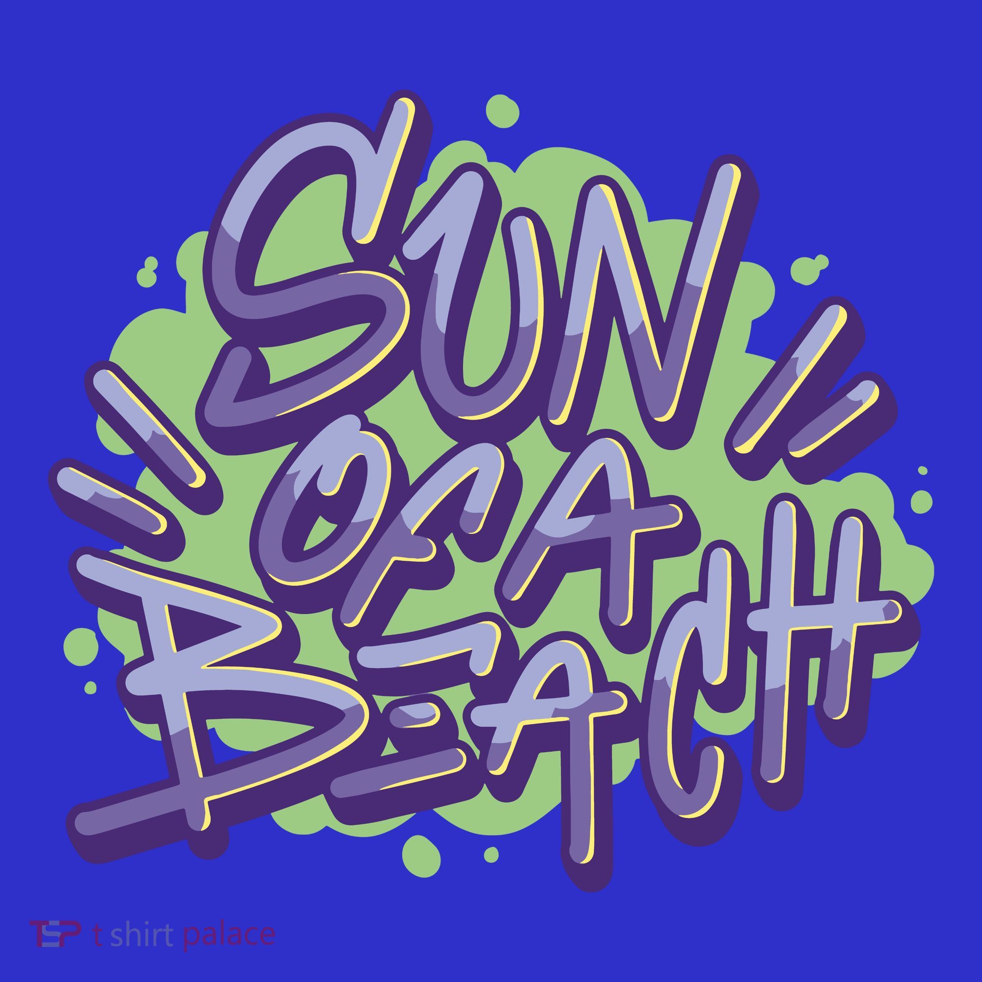 Sun Of A Beach Graffiti Summer Hoodie
