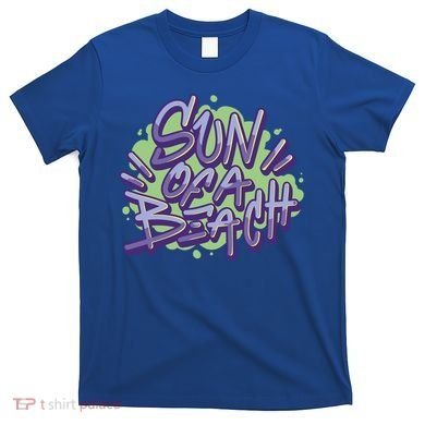 Sun Of A Beach Graffiti Summer T-Shirt