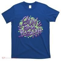 Sun Of A Beach Graffiti Summer T-Shirt thumb 0
