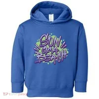 Sun Of A Beach Graffiti Summer Toddler Hoodie thumb 0