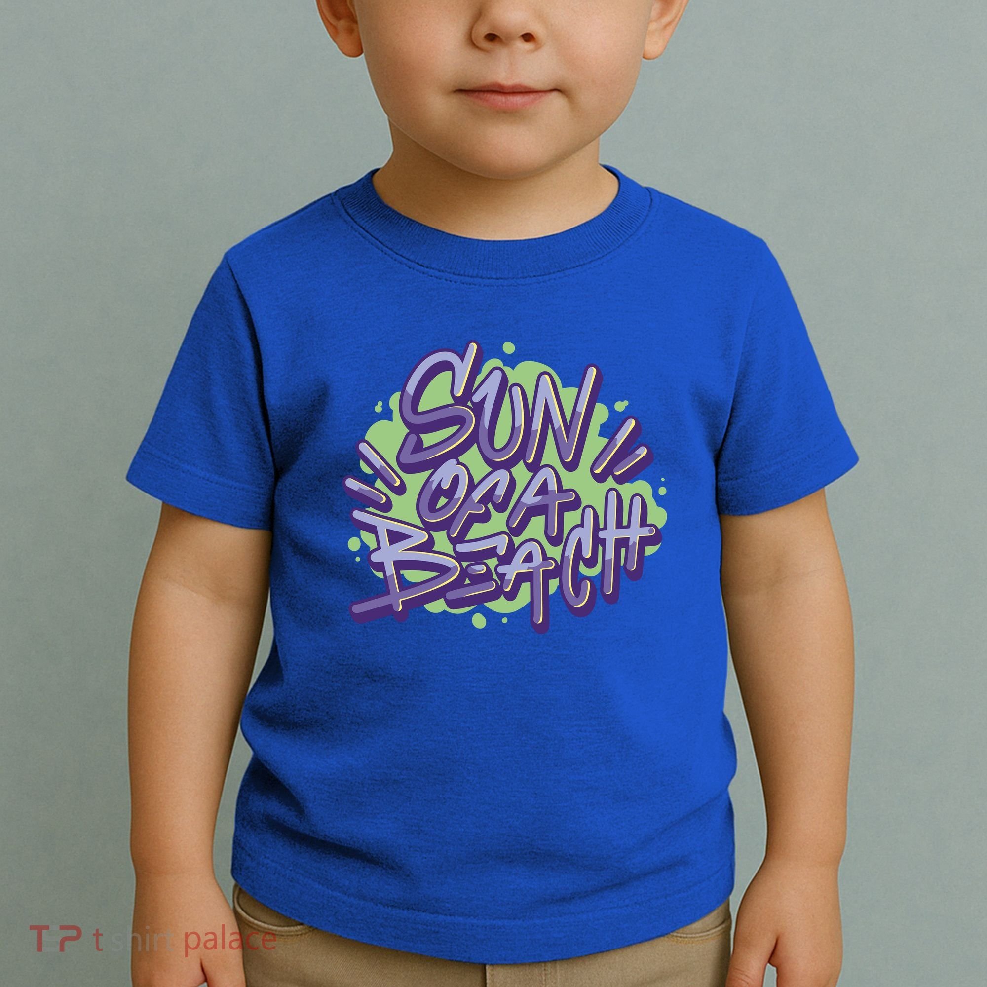 Sun Of A Beach Graffiti Summer Toddler T-Shirt