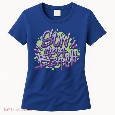 Sun Of A Beach Graffiti Summer Women's T-Shirt