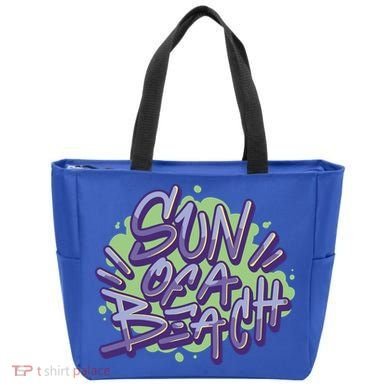 Sun Of A Beach Graffiti Summer Tote Bag