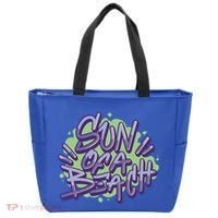 Sun Of A Beach Graffiti Summer Tote Bag thumb 0