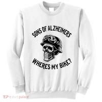 Sonz Of Alzheimers Wheres My Bike Sweatshirt thumb 0