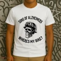 Sonz Of Alzheimers Wheres My Bike T-Shirt thumb 3