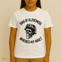 Sonz Of Alzheimers Wheres My Bike T-Shirt thumb 4