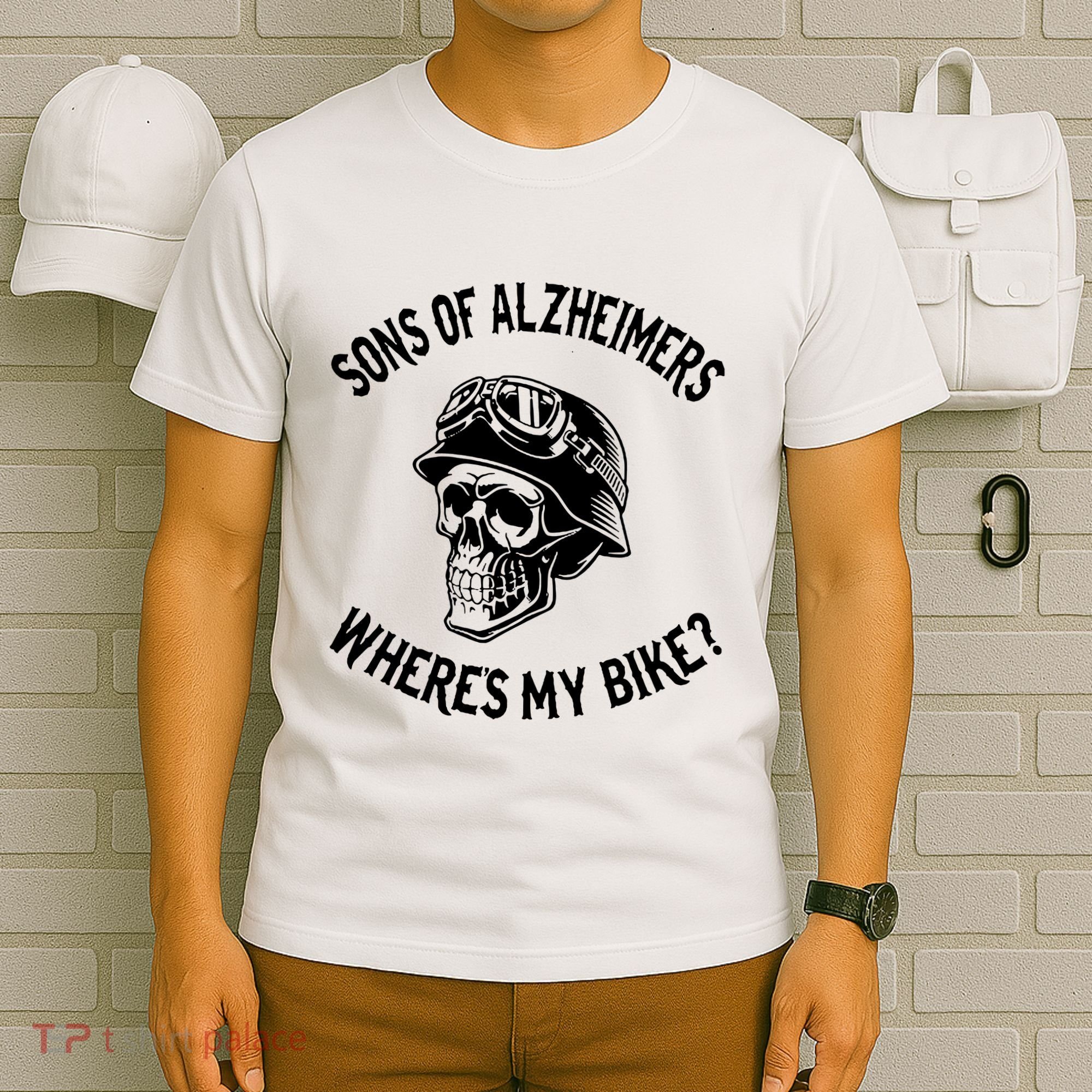 Sonz Of Alzheimers Wheres My Bike T-Shirt