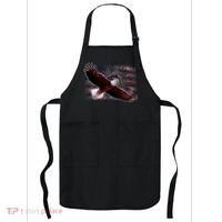 Soaring Metal Eagle American Flag Apron thumb 0