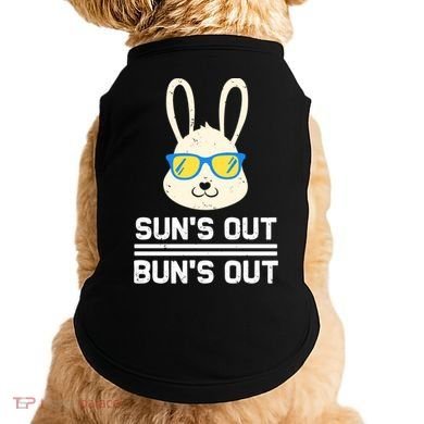 Suns Out Buns Out Funny Bunny Summer Quote Gift Doggie Tank