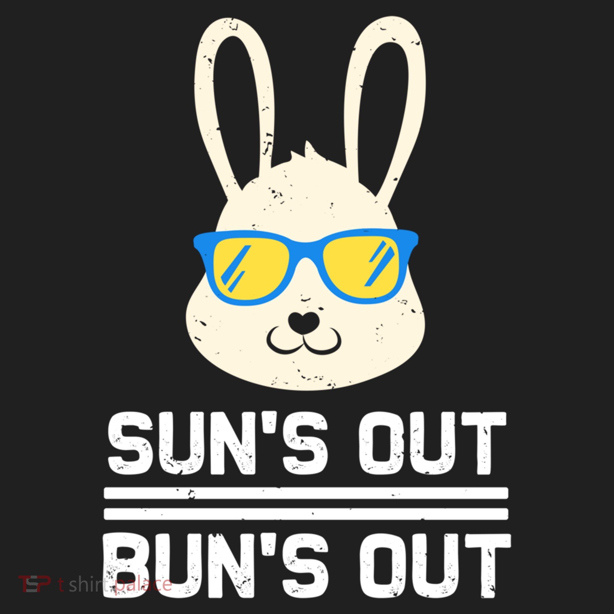 Suns Out Buns Out Funny Bunny Summer Quote Gift Beanie