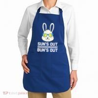 Suns Out Buns Out Funny Bunny Summer Quote Gift Apron thumb 2