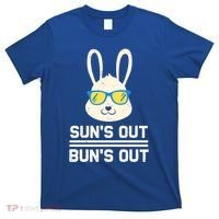 Suns Out Buns Out Funny Bunny Summer Quote Gift T-Shirt thumb 0