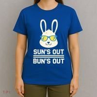 Suns Out Buns Out Funny Bunny Summer Quote Gift T-Shirt thumb 4