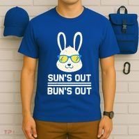 Suns Out Buns Out Funny Bunny Summer Quote Gift T-Shirt thumb 6