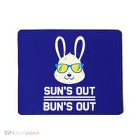 Suns Out Buns Out Funny Bunny Summer Quote Gift Mousepad thumb 0