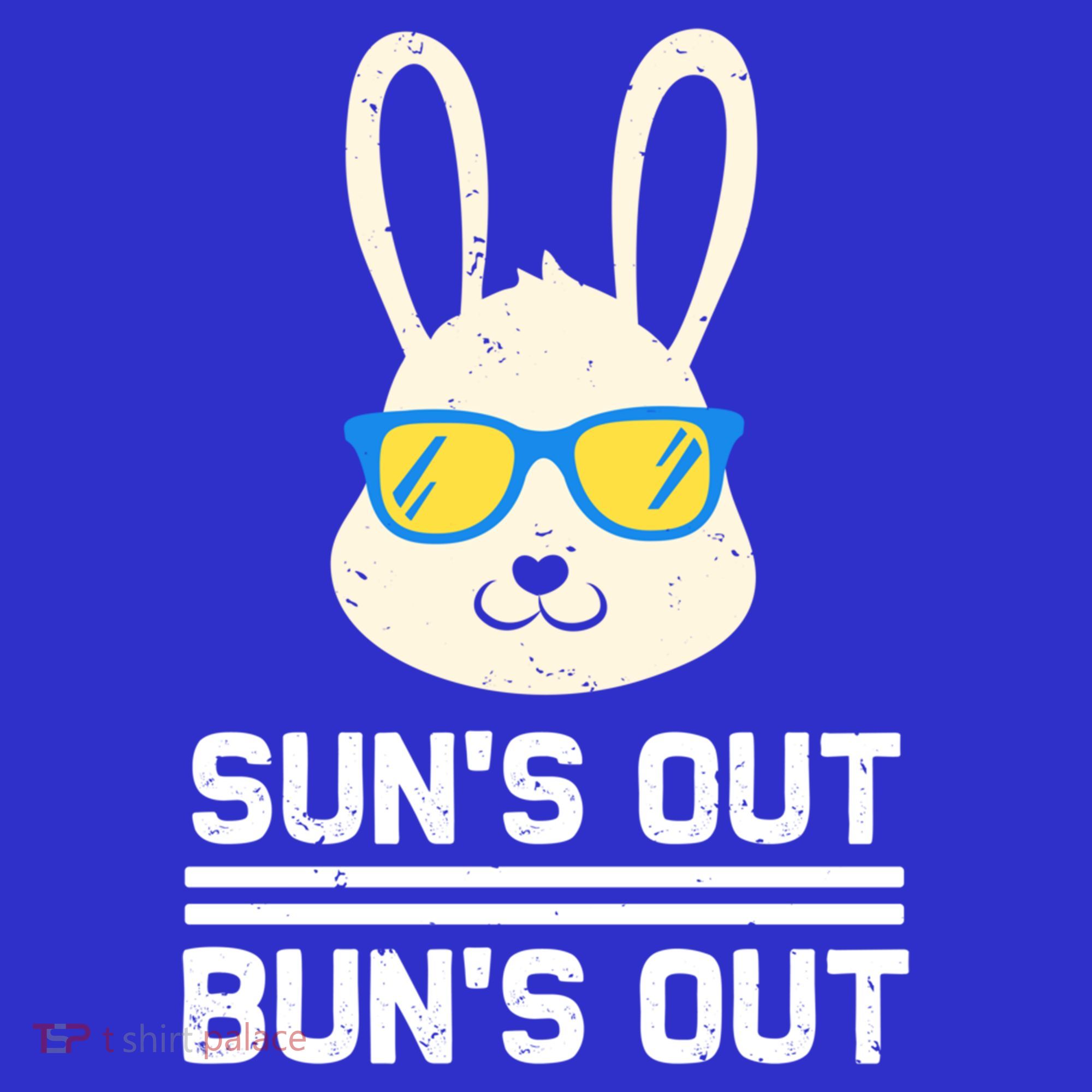 Suns Out Buns Out Funny Bunny Summer Quote Gift Mousepad