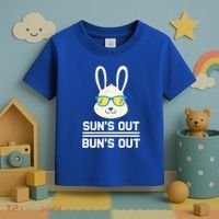 Suns Out Buns Out Funny Bunny Summer Quote Gift Toddler T-Shirt thumb 3