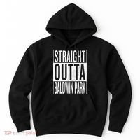 Straight Outta Baldwin Park Great Travel & Gift Idea Hoodie thumb 0