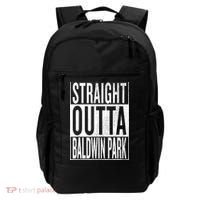 Straight Outta Baldwin Park Great Travel & Gift Idea Backpack thumb 0