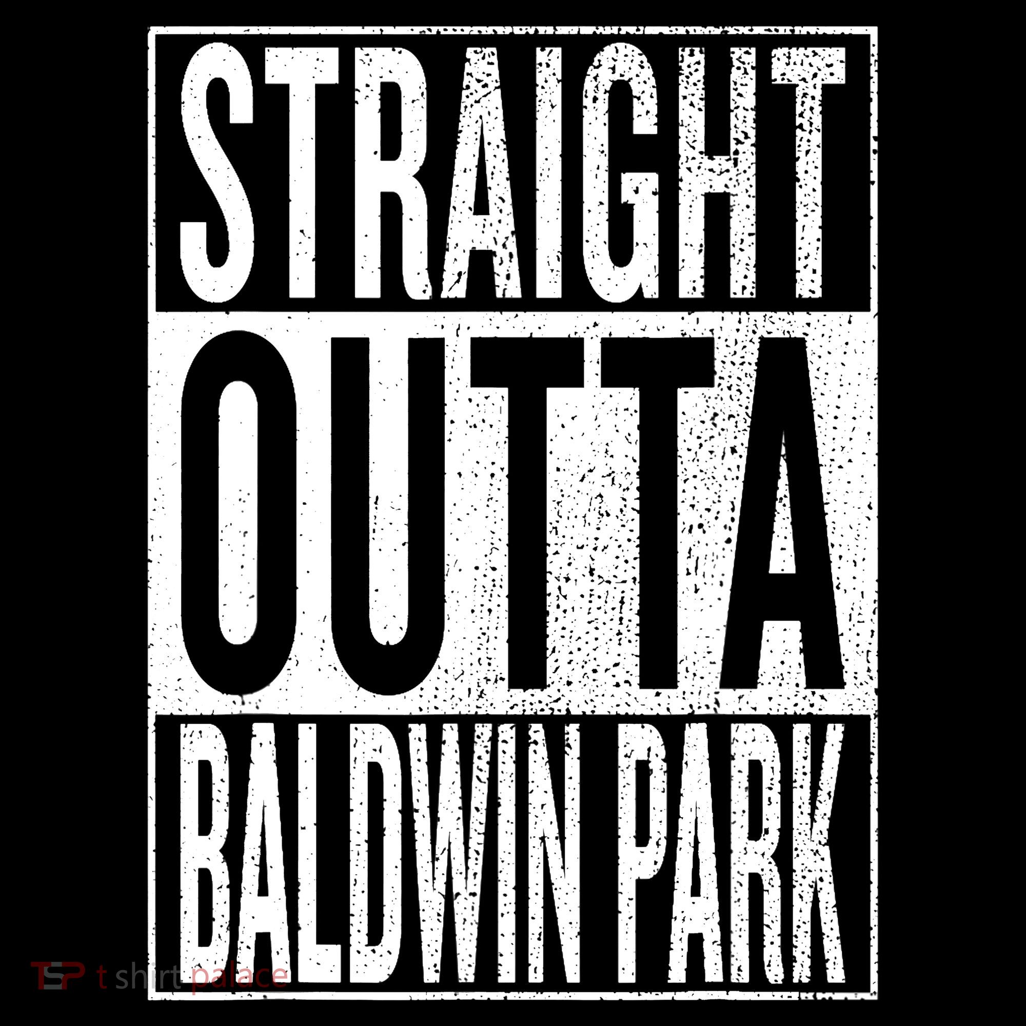 Straight Outta Baldwin Park Great Travel & Gift Idea Ornament