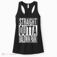 Straight Outta Baldwin Park Great Travel & Gift Idea Women's Tank Top thumb 0