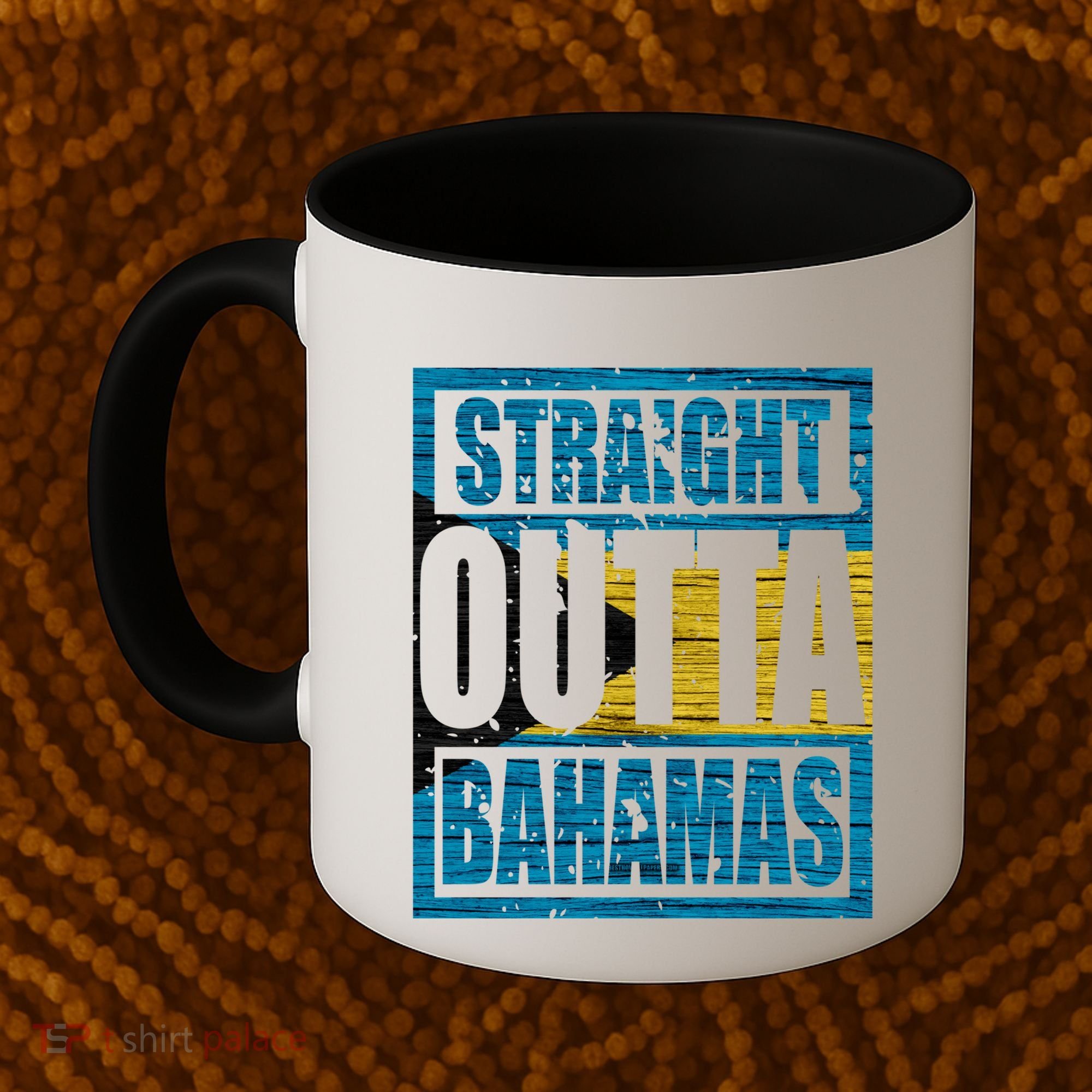 Straight Outta Bahamas Gift Funny Bahamas Day Idea Meaningful Gift Coffee Mug