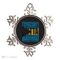 Straight Outta Bahamas Gift Funny Bahamas Day Idea Meaningful Gift Ornament thumb 0