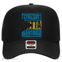 Straight Outta Bahamas Gift Funny Bahamas Day Idea Meaningful Gift Hat thumb 0