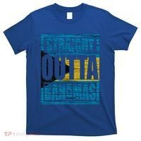 Straight Outta Bahamas Gift Funny Bahamas Day Idea Meaningful Gift T-Shirt thumb 0