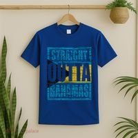 Straight Outta Bahamas Gift Funny Bahamas Day Idea Meaningful Gift T-Shirt thumb 2