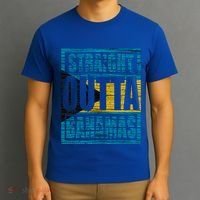 Straight Outta Bahamas Gift Funny Bahamas Day Idea Meaningful Gift T-Shirt thumb 3