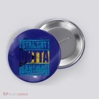 Straight Outta Bahamas Gift Funny Bahamas Day Idea Meaningful Gift Button thumb 0