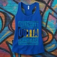 Straight Outta Bahamas Gift Funny Bahamas Day Idea Meaningful Gift Women's Tank Top thumb 3