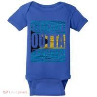 Straight Outta Bahamas Gift Funny Bahamas Day Idea Meaningful Gift Baby Bodysuit thumb 0