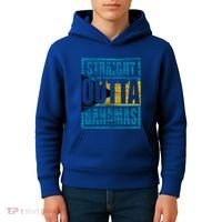 Straight Outta Bahamas Gift Funny Bahamas Day Idea Meaningful Gift Kids Hoodie thumb 4